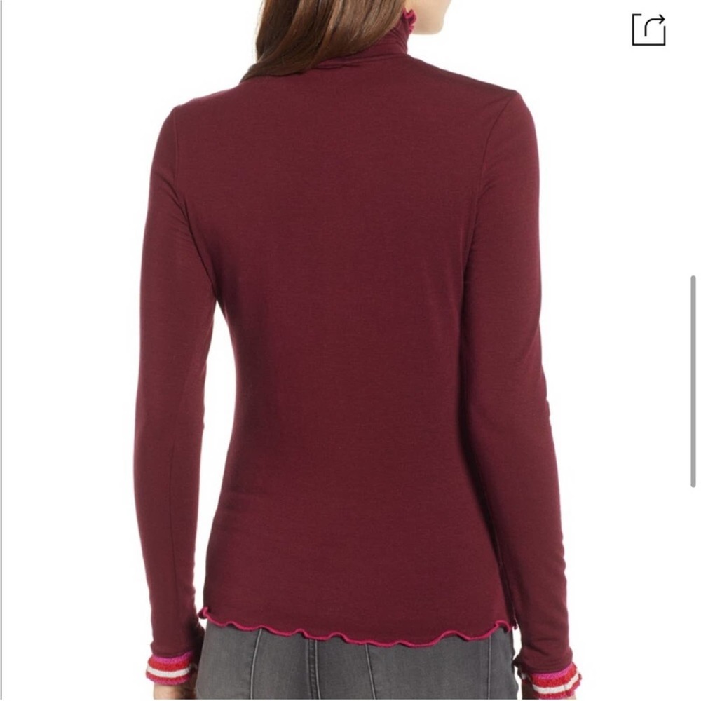 SPLENDID X Margherita Dolce Vita Ruffle Turtleneck - Picture 5 of 12